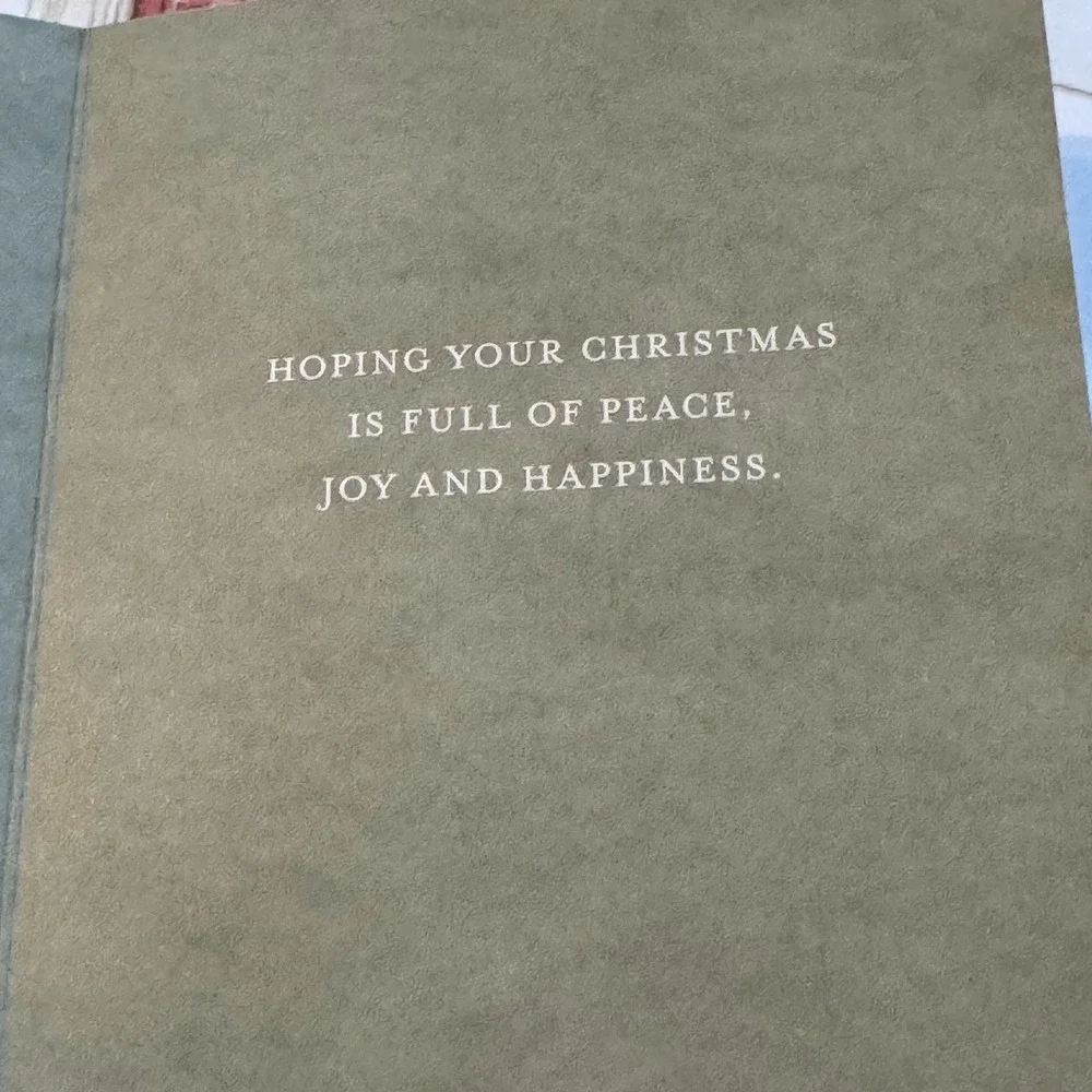 Graphique Lot Of 5 Door with Gifts‎ Glittery Classic Christmas Cards